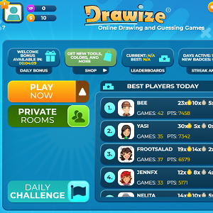 Drawize - Draw and Guess - Drawize is a fun online drawing game